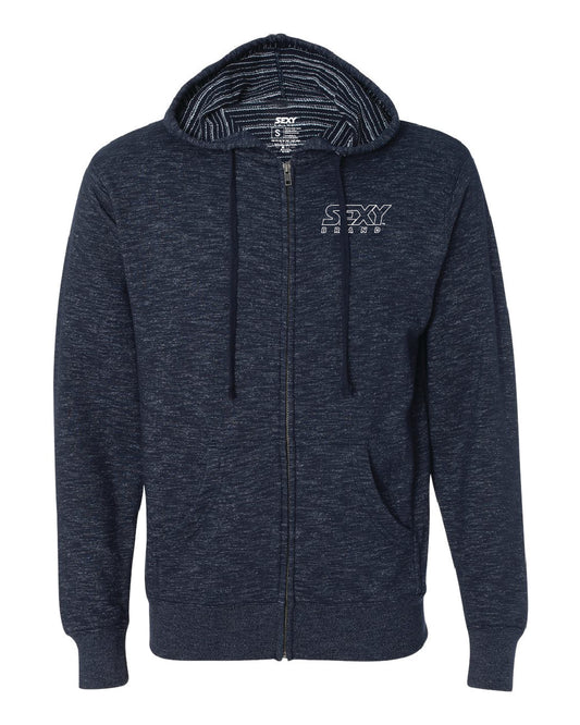 Men's South Of The Border Zip-Up Hoodie in Azul