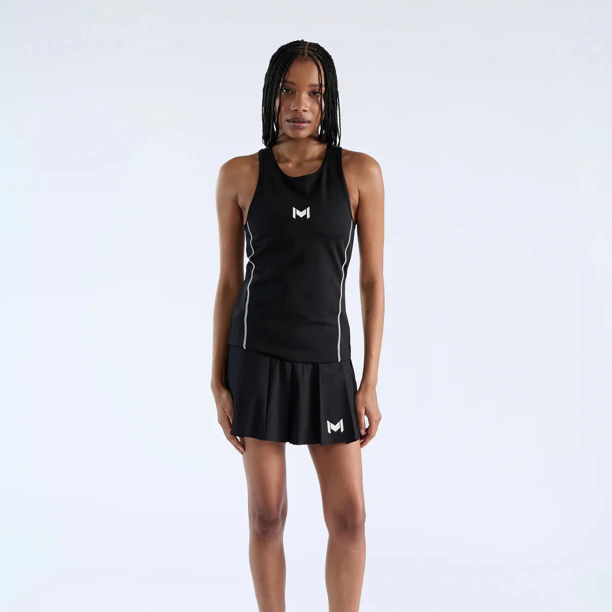 Mouratoglou Women's Tank Top - Black/Navy/White SALE