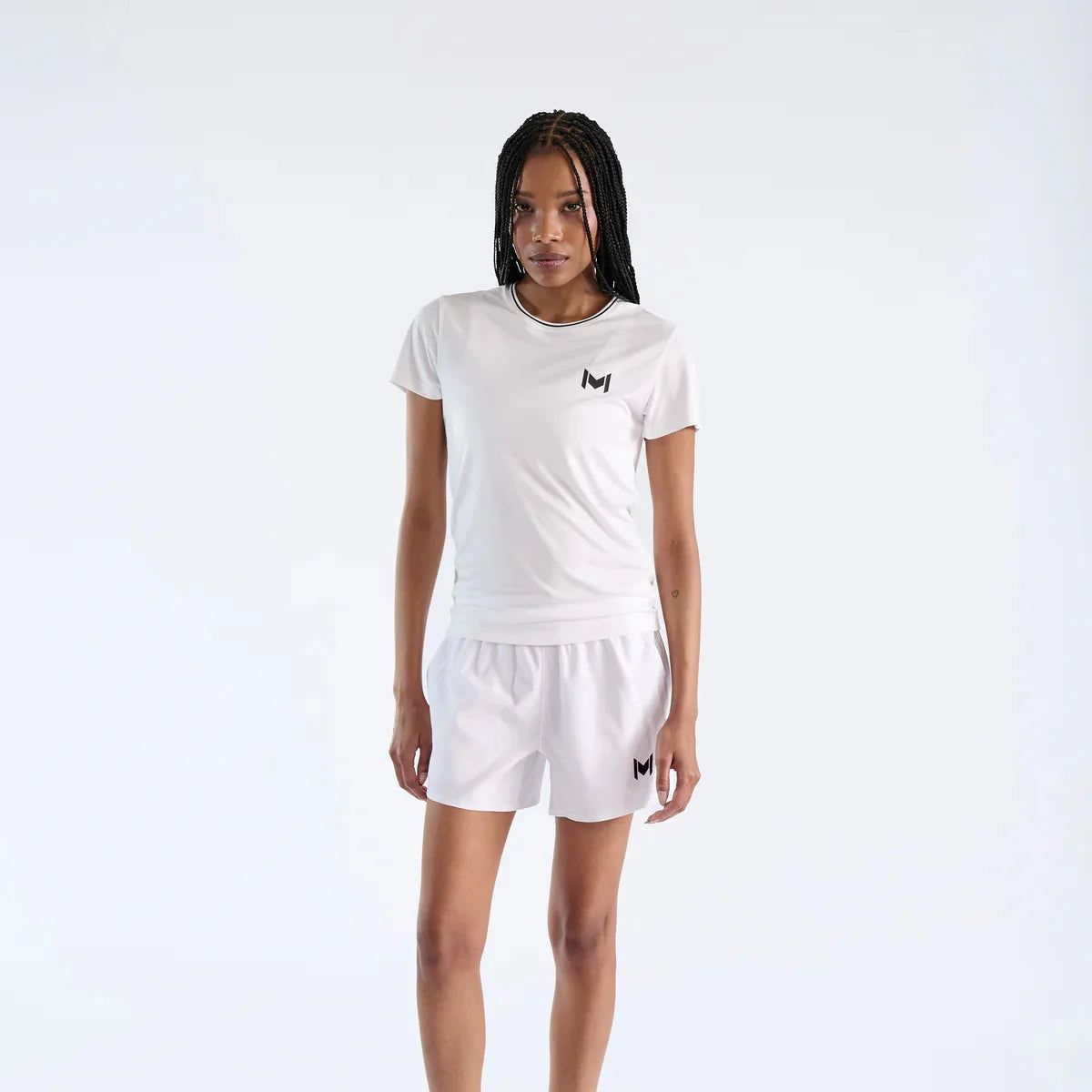Mouratoglou Women's TECH T-SHIRT Black/Navy/White SALE