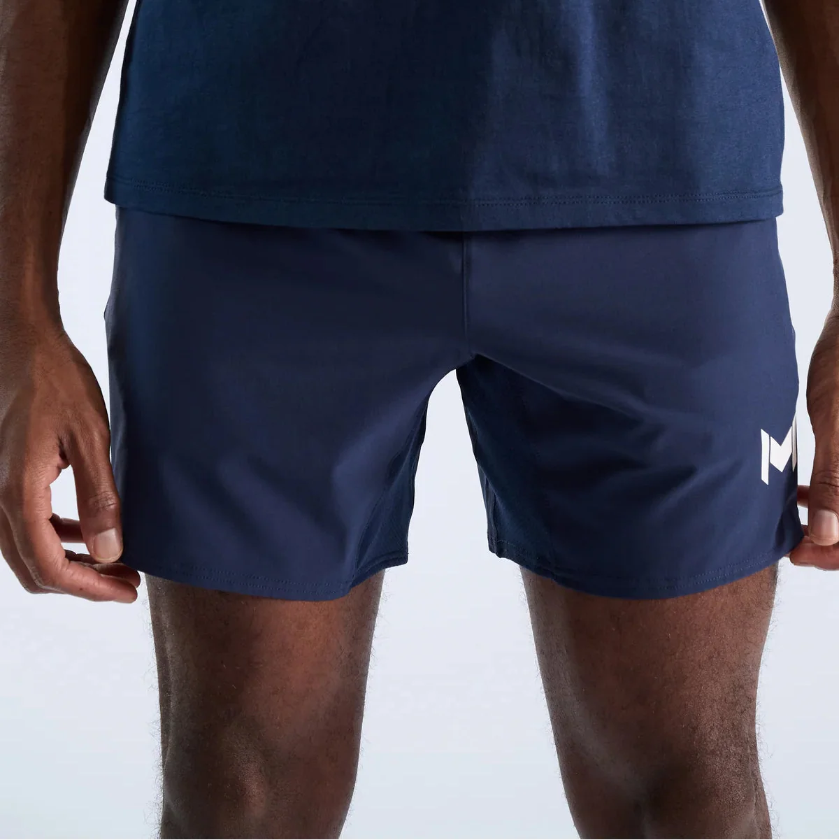Mouratoglou Apparel - Performance Shorts - Black/Navy/White