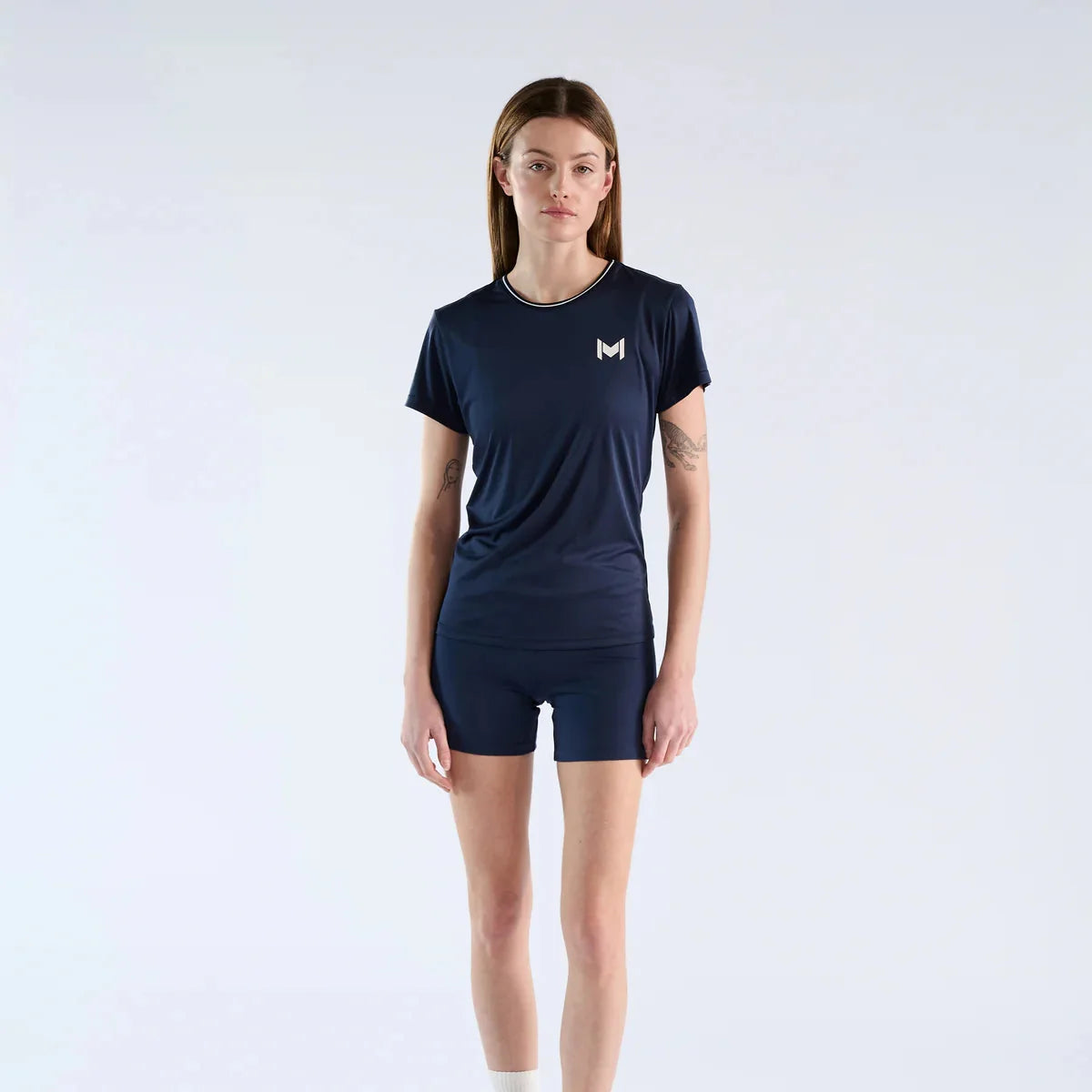 Mouratoglou Women's TECH T-SHIRT Black/Navy/White SALE