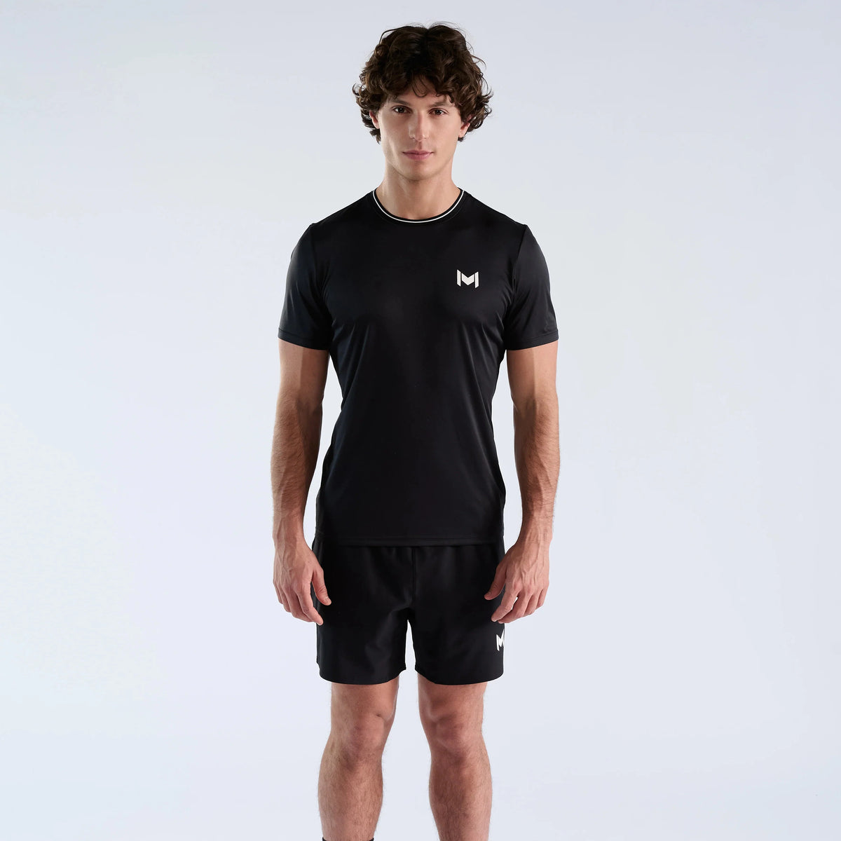 Mouratoglou Apparel - Tech T-Shirt - Black/Navy/White