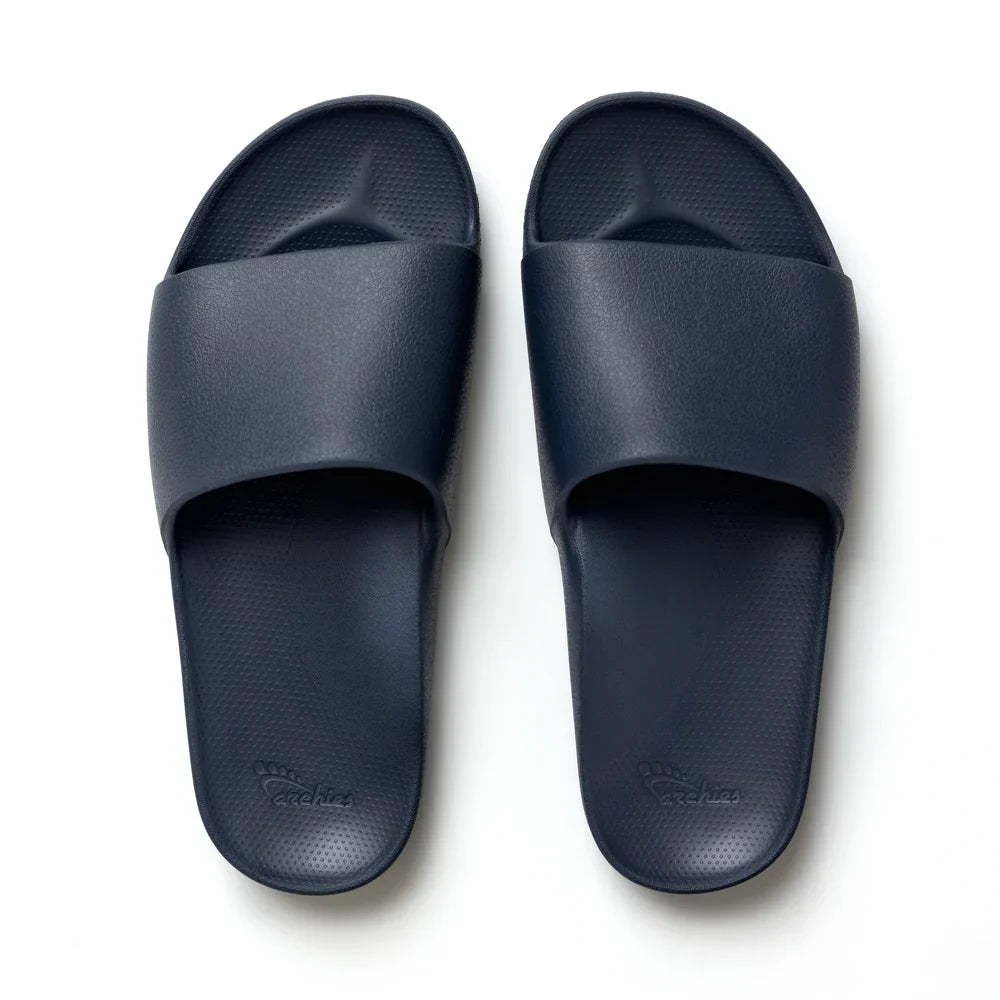 Archies Navy Arch Support Slides