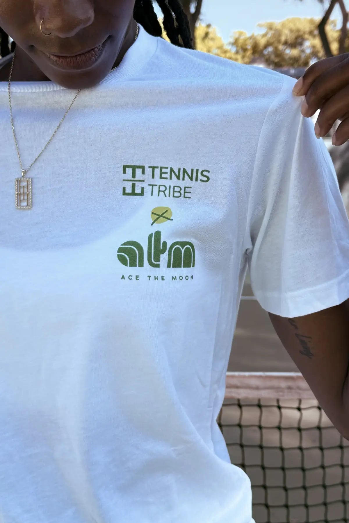 Down the Middle Solves the Riddle Tee