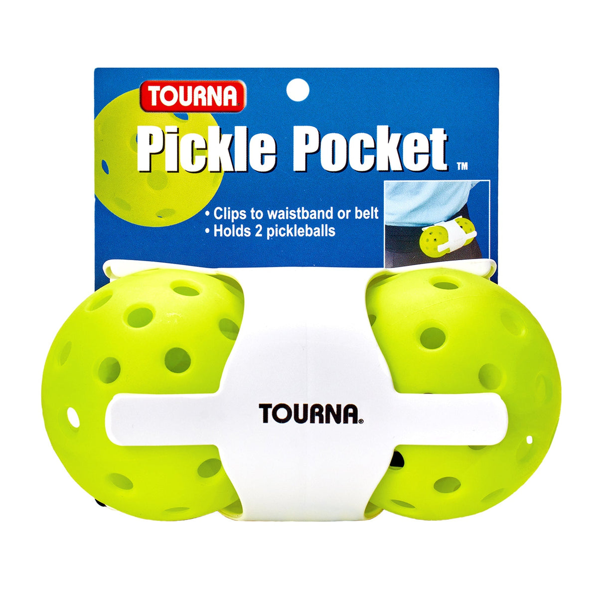 Pickleball Pocket - Holds two pickleballs