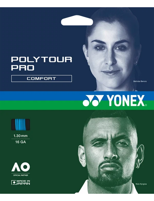 Yonex PolyTour Pro 16G/1.30 String Blue Set
