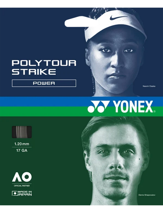 Yonex PolyTour Strike 17G/1.20 String Iron Grey