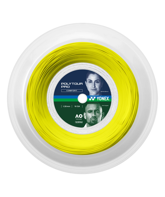 Yonex PolyTour Pro 16g/1.30 Tennis String REEL