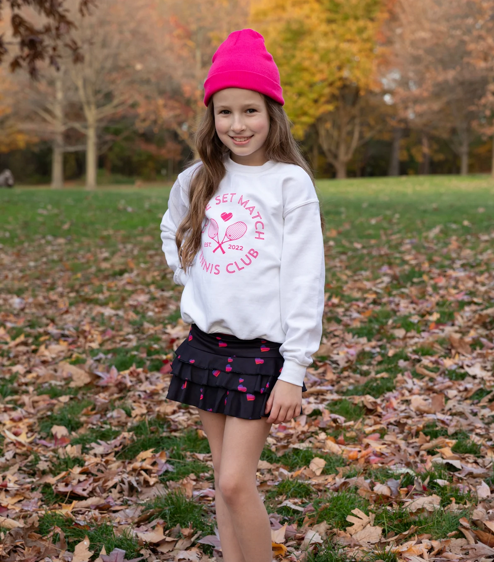 Love Set Match Kids Club Sweatshirt