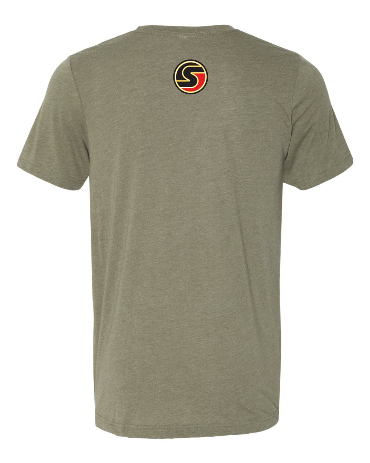 The Dominator Tee in Heathered Olive