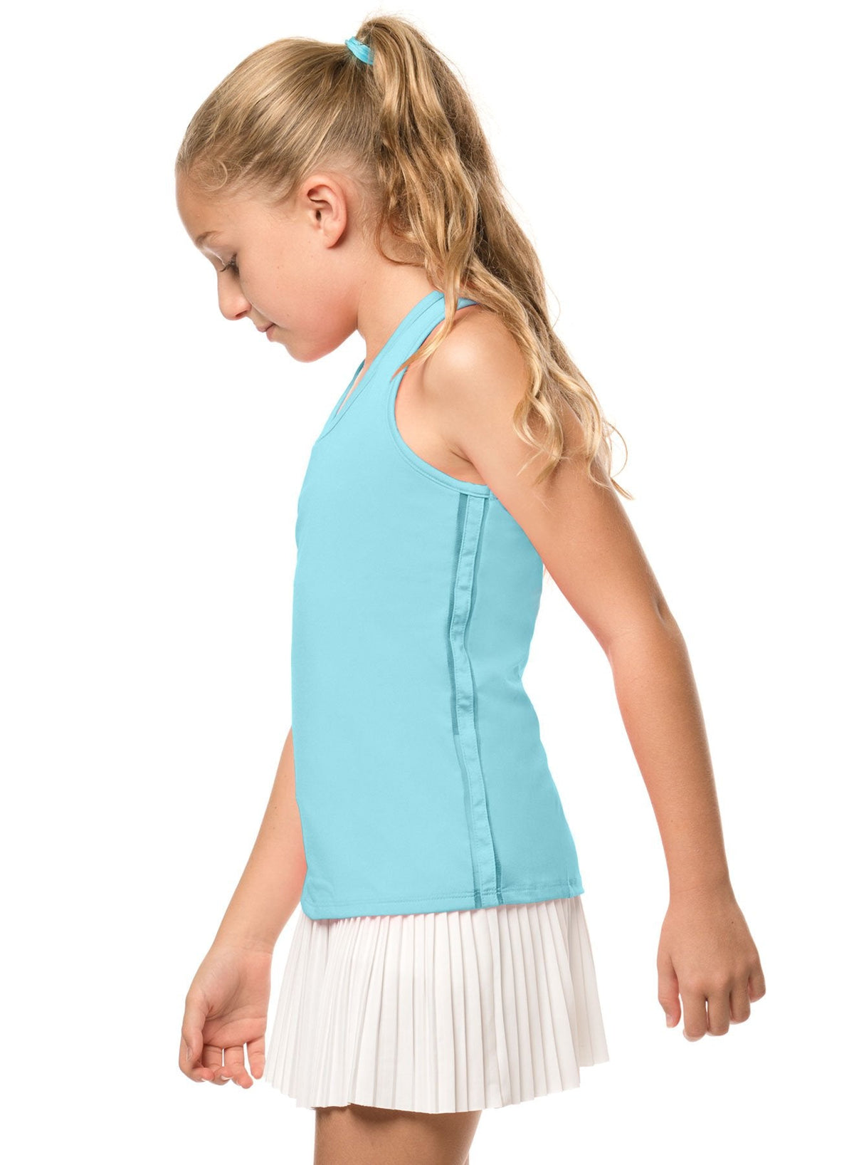 Lucky in Love Girls V-Neck Cut Out Tank T207