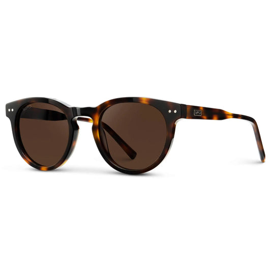 WMP Eyewear 'Tate' - WearMe Pro Women's Brown Tortoise / Dark Brown Lens