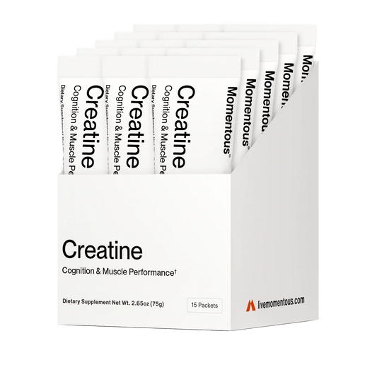 Momentous Creatine 15-Travel Packs Unflavoured