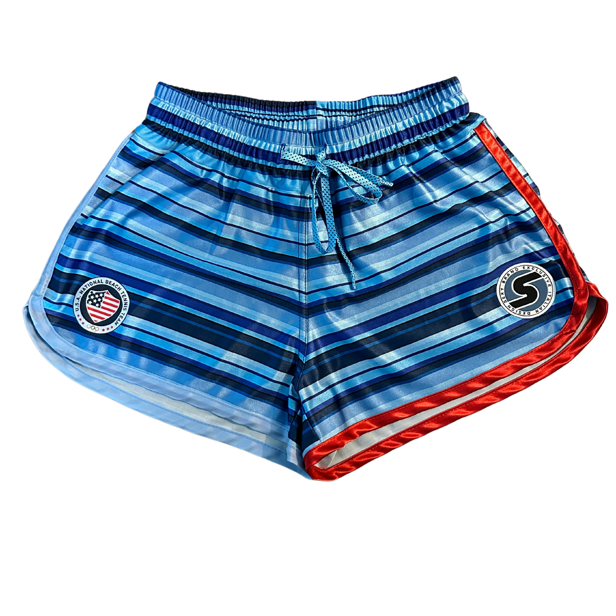 Women's Team USA Striped Shorts