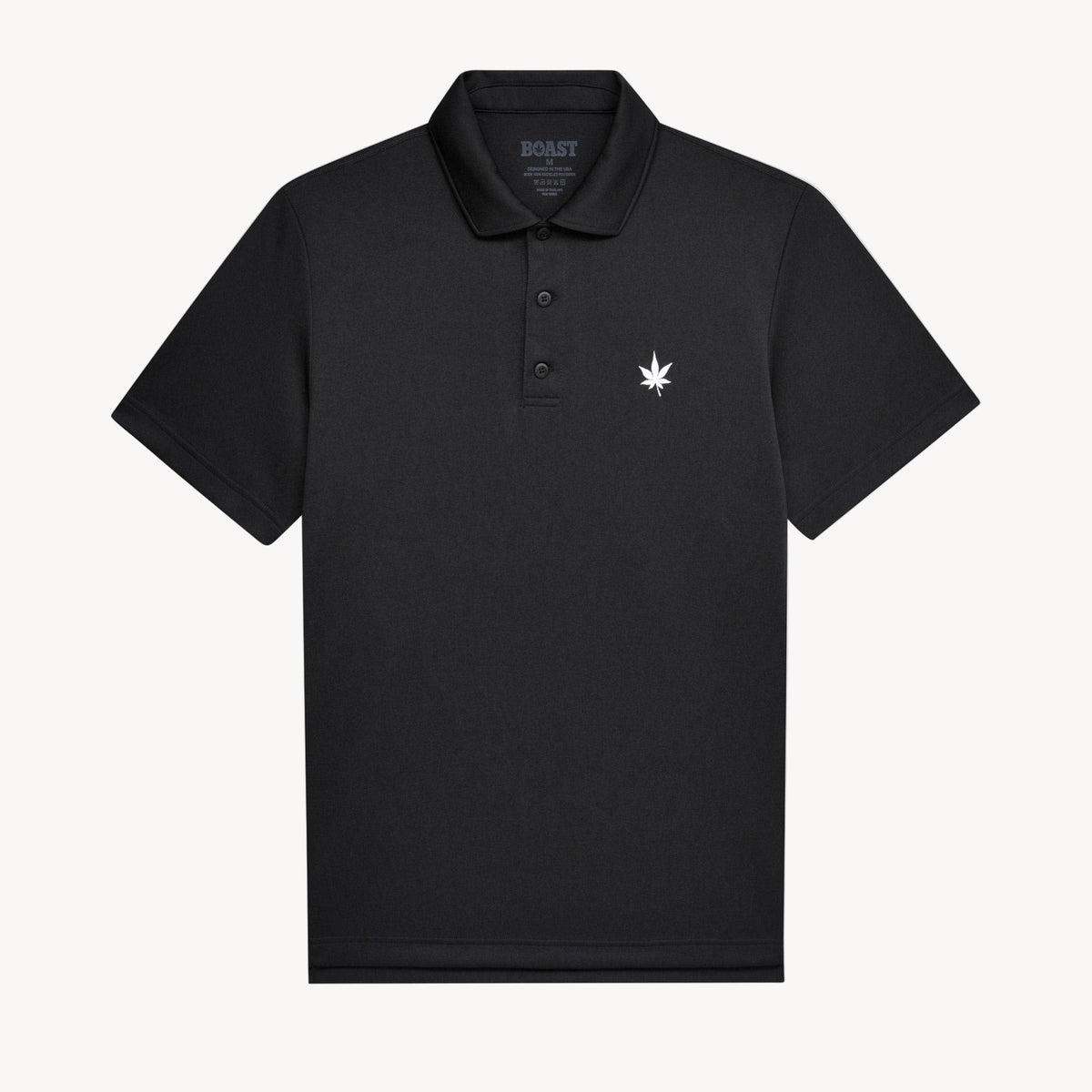Boast Performance Match Polo 2.0 - Black