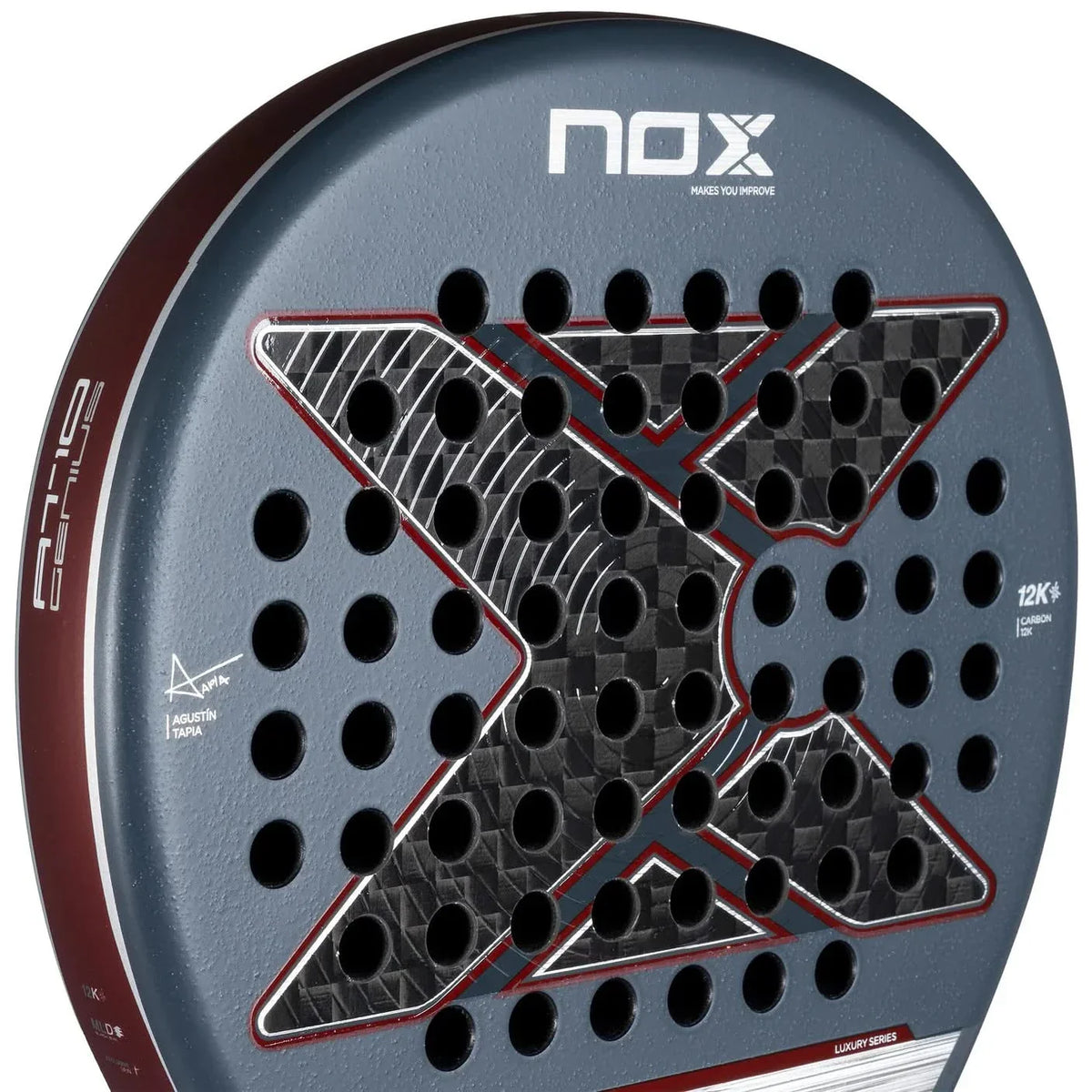 Nox AT10 Genius 12K by Agustin Tapia 2025 Padel Racket