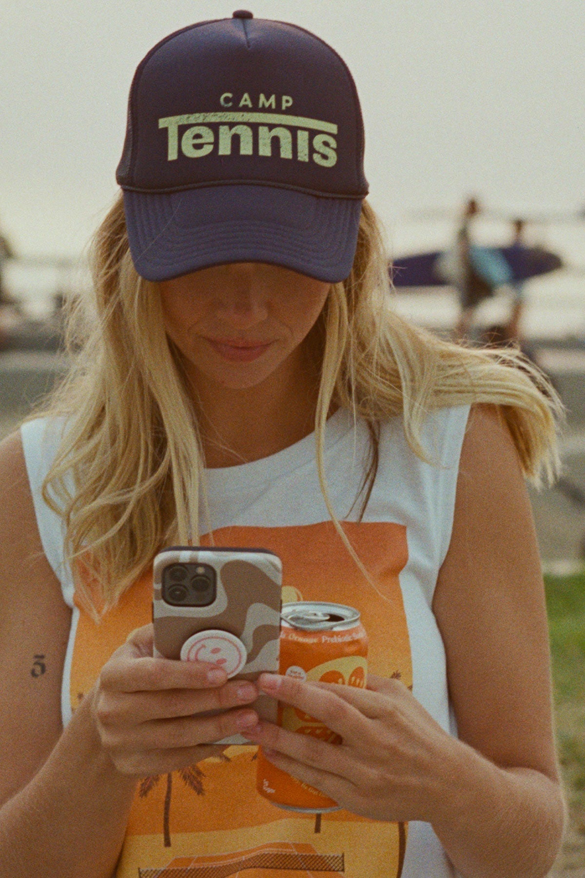 Camp Tennis Trucker Hat