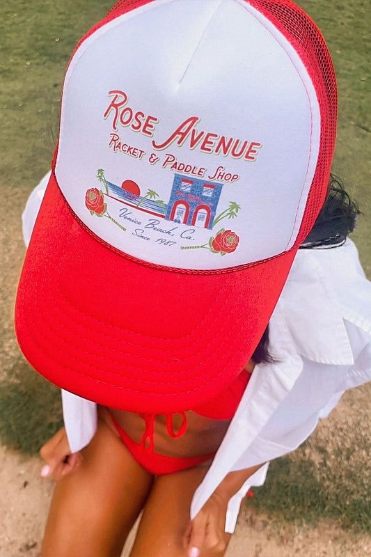 Rose Avenue Racket & Paddle Shop Hat