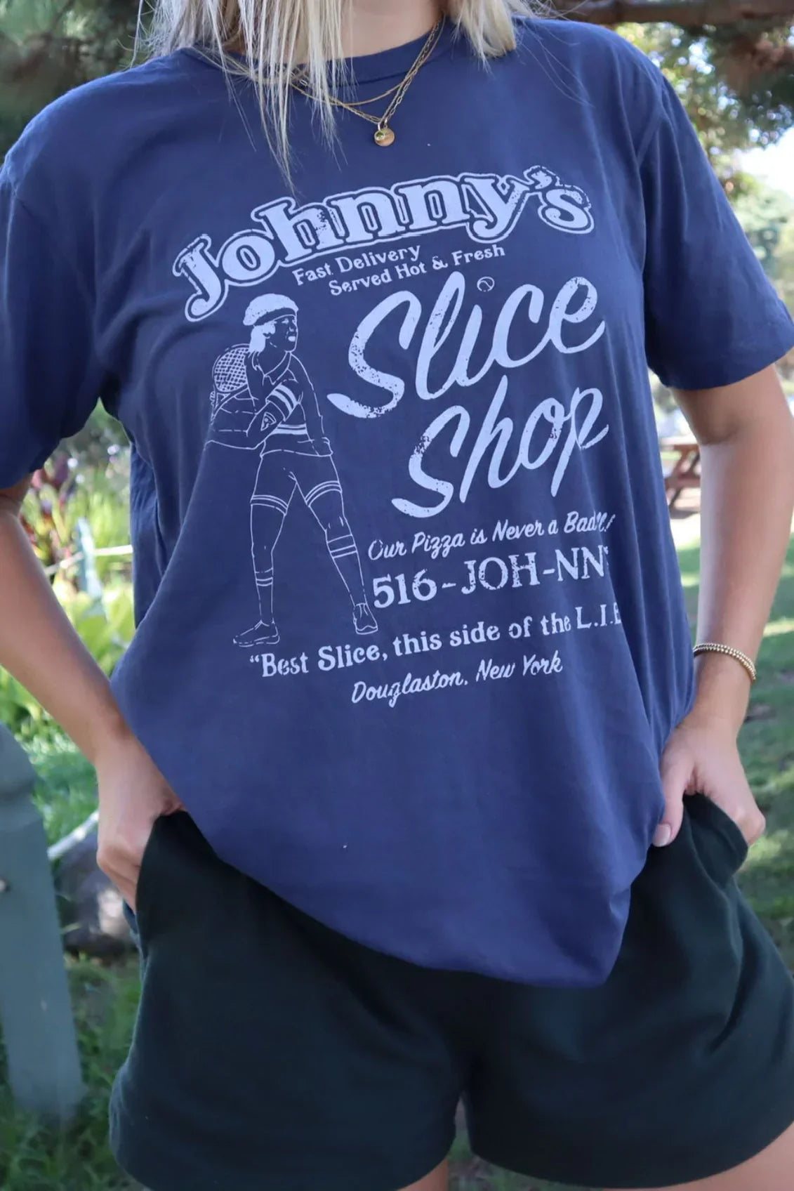 The Johnny's Slice Shop Tee