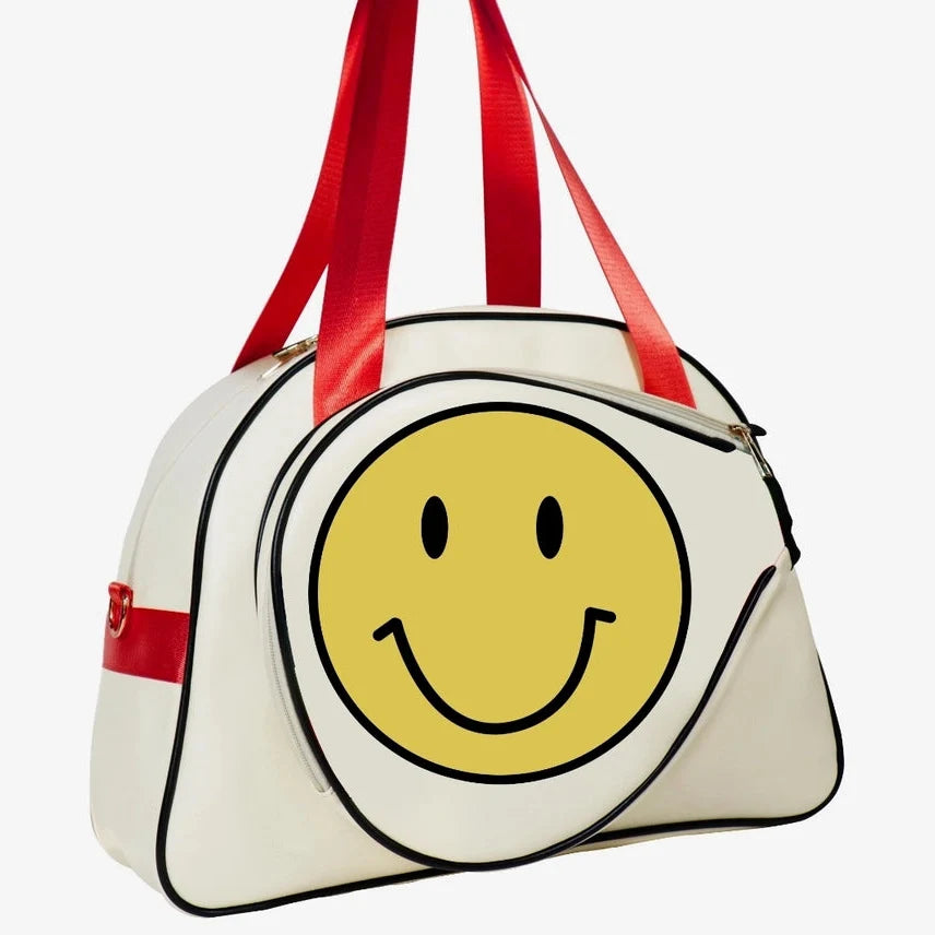 Look Great Play Great Pickleball Bag - Smiles or Blue Stripe