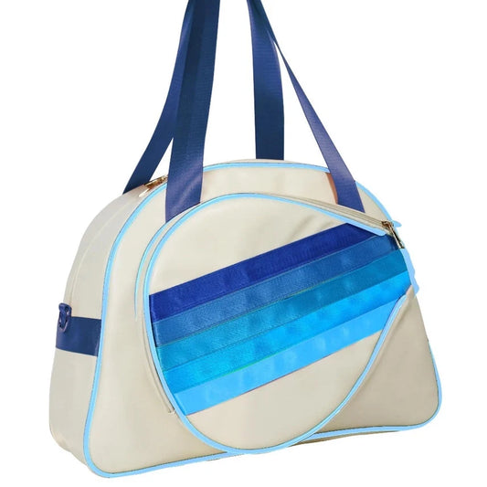 Look Great Play Great Pickleball Bag - Smiles or Blue Stripe