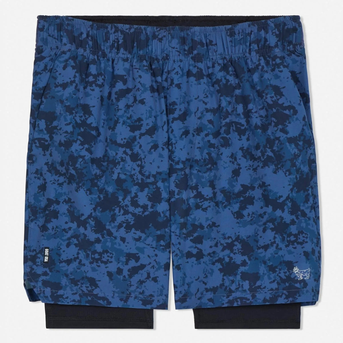 GOAT USA Men's Lined Athletic Shorts