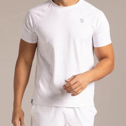 J.Pritchard Men's 5.0 Short Sleeve Tee - Pritchard Green/Bainbridge Blue/Heather Grey