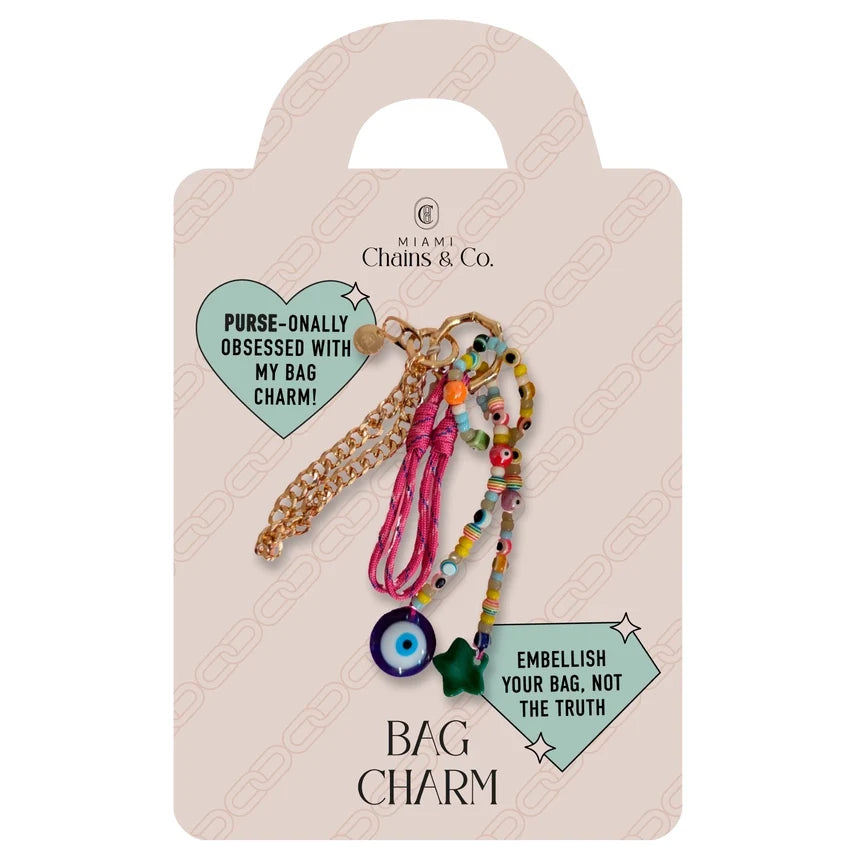 Miami Chains & Co. Wish Upon A Lucky Star Bag Charm