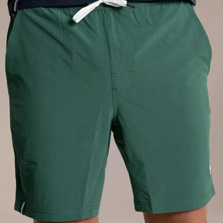 J.Pritchard Men's Icon Short - Bainbridge Blue/Pritchard Green