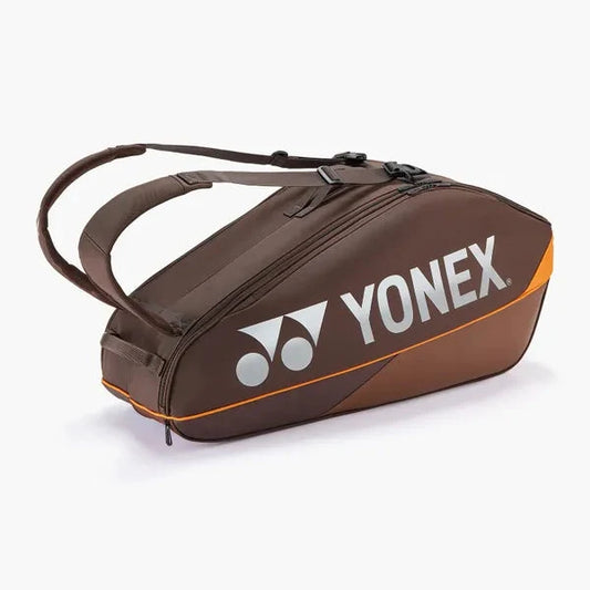 Yonex Pro Racquet 6 Pack Bag Espresso Brown