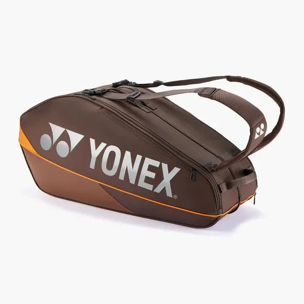 Yonex Pro Racquet 6 Pack Bag Espresso Brown