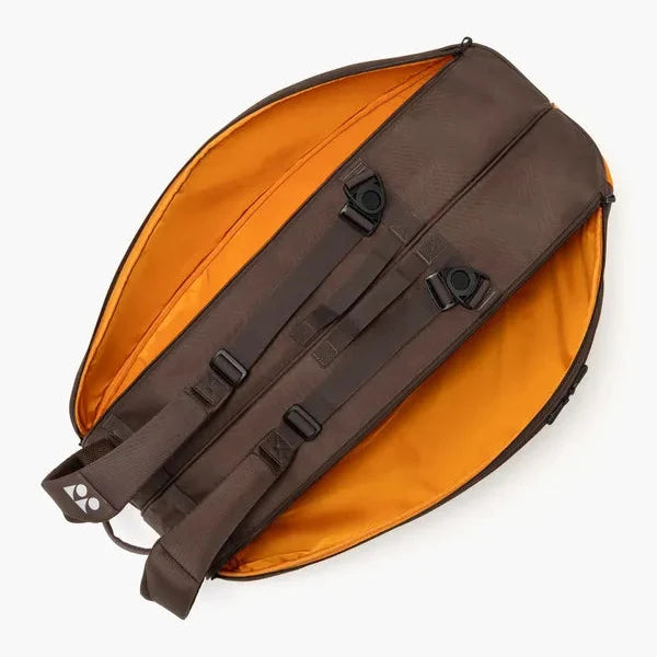 Yonex Pro Racquet 6 Pack Bag Espresso Brown