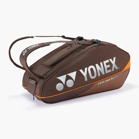 Yonex Pro Racquet 9 Pack Bag Espresso Brown