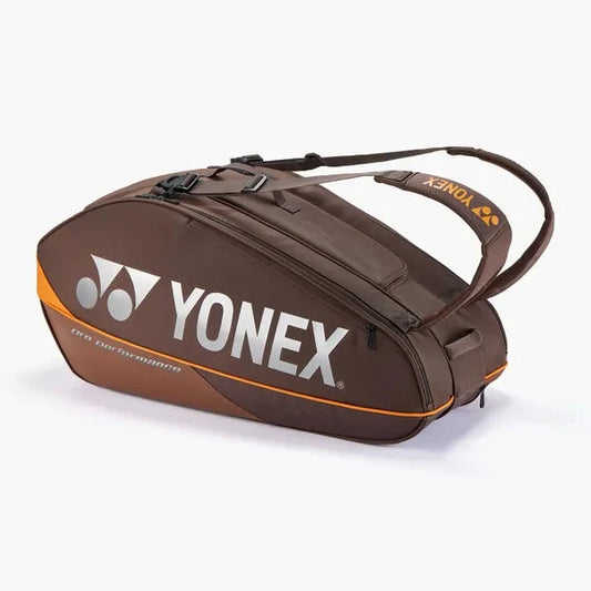 Yonex Pro Racquet 9 Pack Bag Espresso Brown