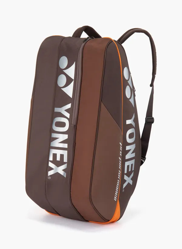 Yonex Pro Racquet 9 Pack Bag Espresso Brown