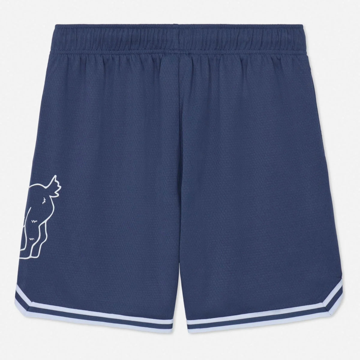 GOAT USA Big GOAT Mesh Shorts - Navy/Carolina Blue