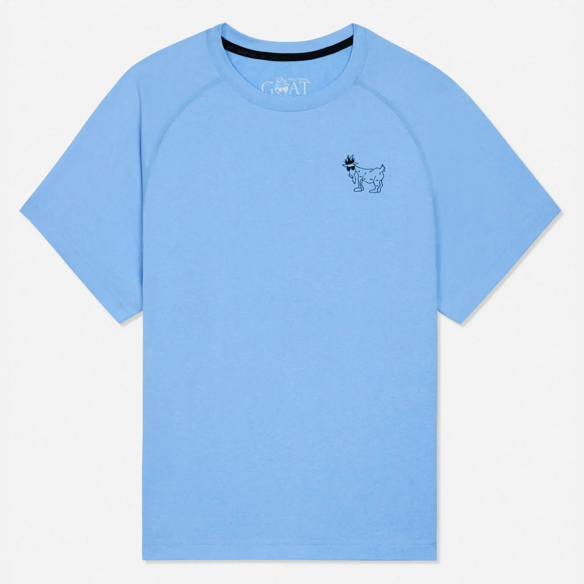 GOAT USA Athletic T-Shirt - Carolina Blue/Grey/Navy/Red