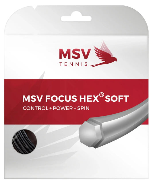 MSV Focus-Hex Soft 16L/1.25 String Black