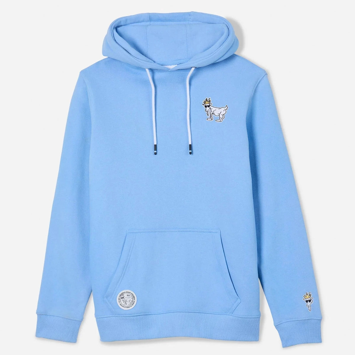 GOAT USA OG Hooded Sweatshirt Delicate Blue/Black/Light Grey/Pink/Periwinkle/Dark Grey/Cardinal Heather/French Blue/Carolina Blue