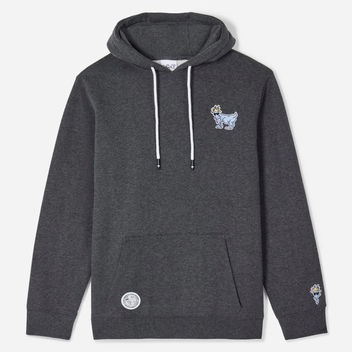 GOAT USA OG Hooded Sweatshirt Delicate Blue/Black/Light Grey/Pink/Periwinkle/Dark Grey/Cardinal Heather/French Blue/Carolina Blue