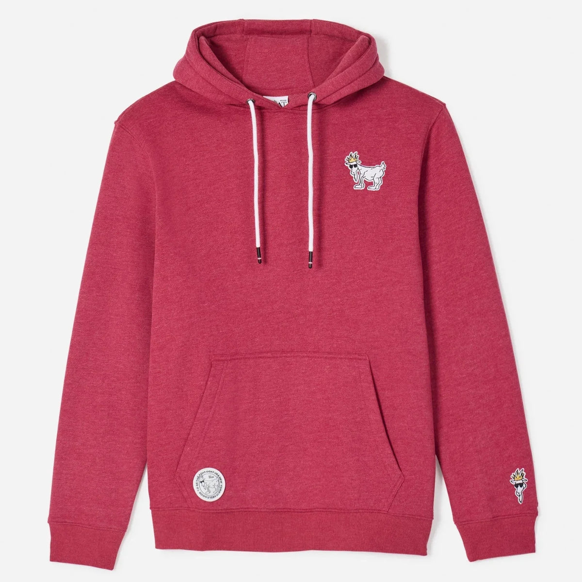 GOAT USA OG Hooded Sweatshirt Delicate Blue/Black/Light Grey/Pink/Periwinkle/Dark Grey/Cardinal Heather/French Blue/Carolina Blue