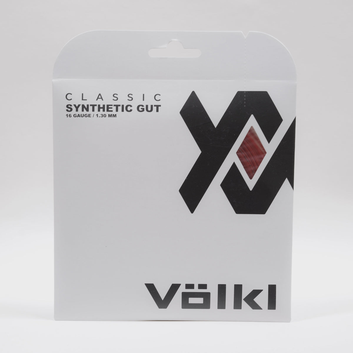 Volkl Classic Synthetic Gut 16G/1.30 String Red Red