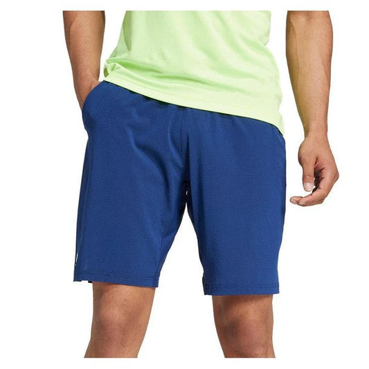 Adidas Men's Ergo 7in Tennis Shorts Dark Blue Small