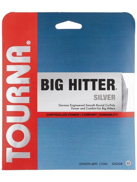 Big Hitter Silver 17G String Silver Regular