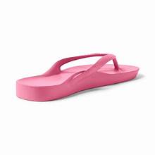 Archies Footwear Arch Support Flip Flops Hot Pink 9