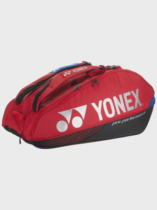 Pro Racquet 9 Pack Bag Scarlet Regular