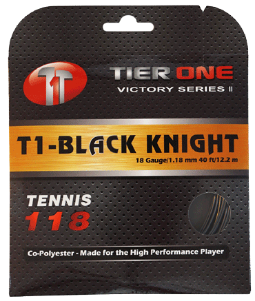 Black Knight 18G/1.18 String Black Regular