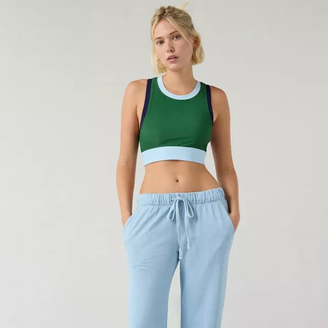 Beach Riot Gwen Top Ivy Colorblock Medium