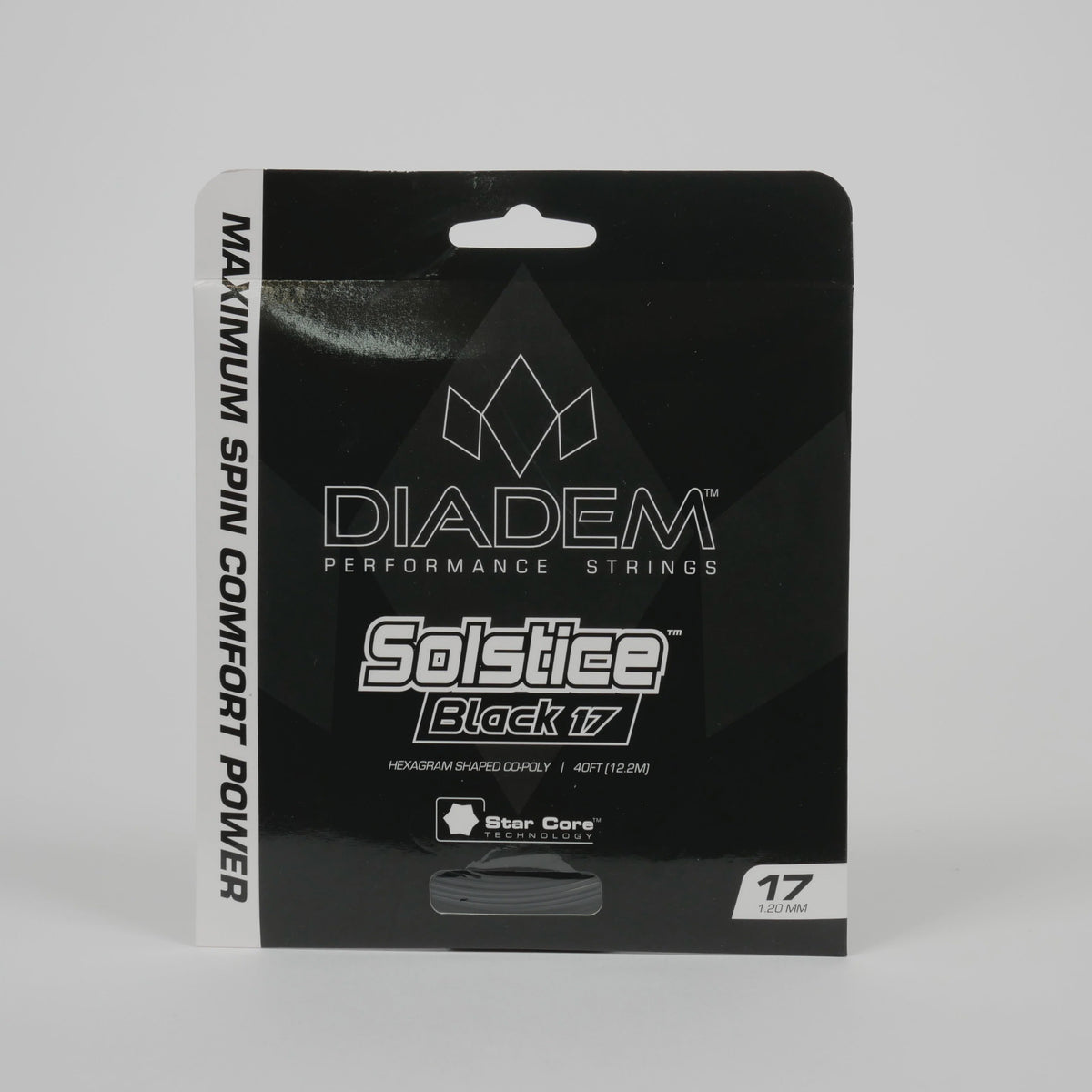 Solstice Black 17G/1.20 String Black Black
