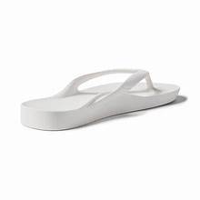 Archies Footwear White Arch Support Flip Flops 9